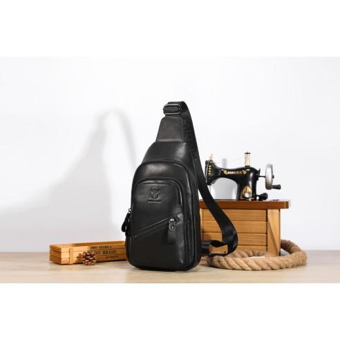 Δερμάτινο τσαντάκι body Bull Captain XB 127 μαύρο 3