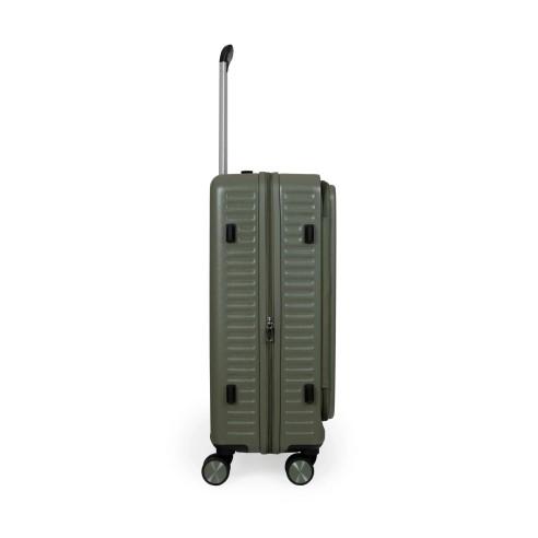 Σετ 3 βαλίτσες Newcom ABS+PC σετ 3 τεμαχίων N1605 green 4