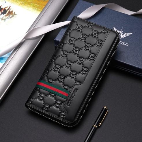 Δερμάτινο Ανδρικό πορτοφόλι William Polo 201507 black 3