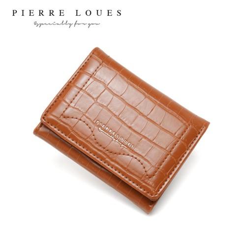Μικρό Πορτοφόλι Γυναικείο Pierre Loues B13-48 καφέ 3