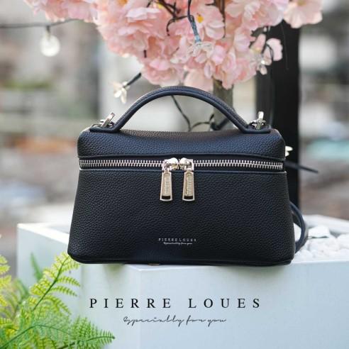 Τσαντάκι Χιαστί Pierre Loues PL931-66A03 μαύρο 2