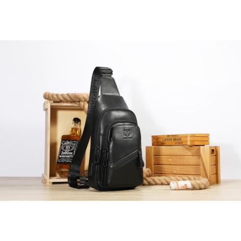 Δερμάτινο τσαντάκι body Bull Captain XB 127 μαύρο 4