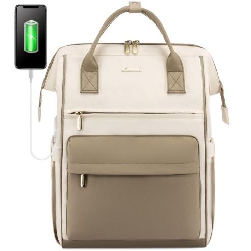 Σακίδιο Επαγγελματικό Γυναικείο Lovevook 15,6'' MB2020 beige/khaki