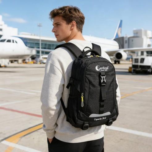 Σακίδιο Πλάτης 40Χ30Χ20 Καμπίνας Cardinal 28L 911 mini μαύρο 2