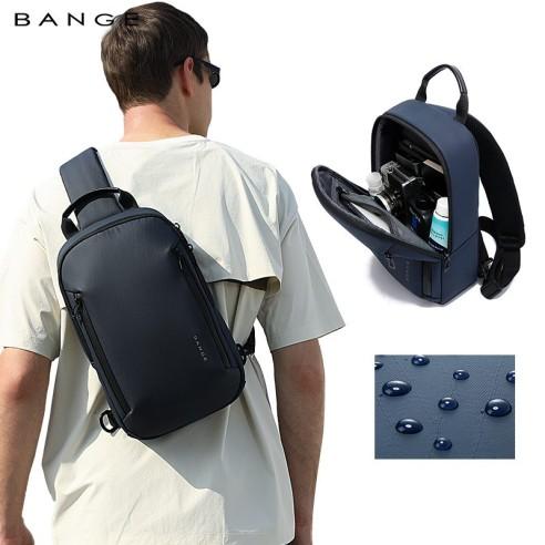 Τσαντάκι Στήθους Bange 3077 μπλε 3