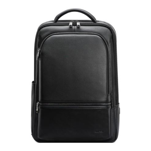 Δερμάτινο Σακίδιο πλάτης 24L Laptop 15,6” Bopai 61-70111 μαύρο