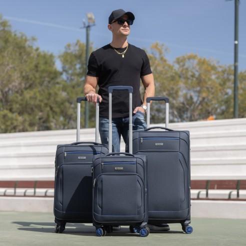 Βαλίτσες trolley (σετ 3 τεμαχίων) Spectra Cardinal 5000 σκούρο μπλέ 2