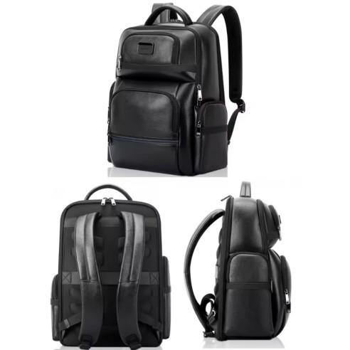 Δερμάτινο Σακίδιο πλάτης 25L Laptop 15,6” Bopai 61-129171 μαύρο 5