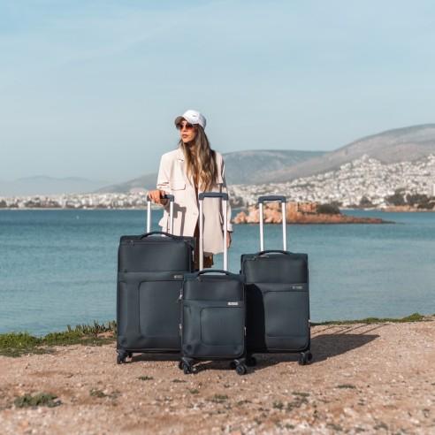 Βαλίτσες trolley (σετ 3 τεμαχίων) Cardinal 3800 σκούρο μπλέ 2