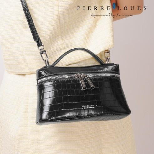 Γυναικεία Τσάντα Χιαστί Pierre Loues PL931-69-Α03 μαύρο 2