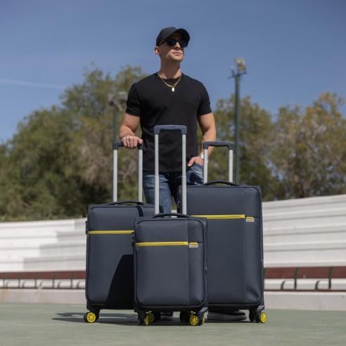 Βαλίτσες trolley (σετ 3 τεμαχίων) Oblivion Cardinal 5100 σκούρο μπλέ 2