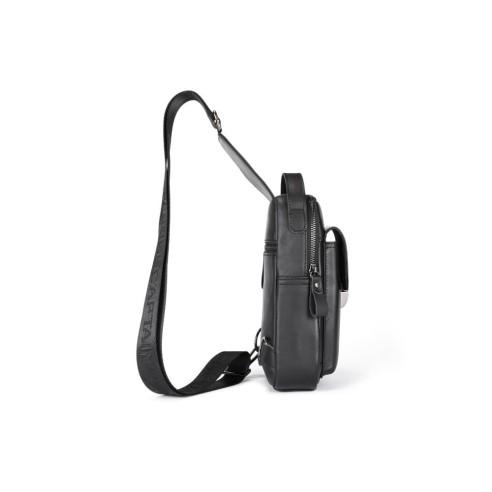 Δερμάτινο τσαντάκι body Bull Captain XB555 μαύρο 5