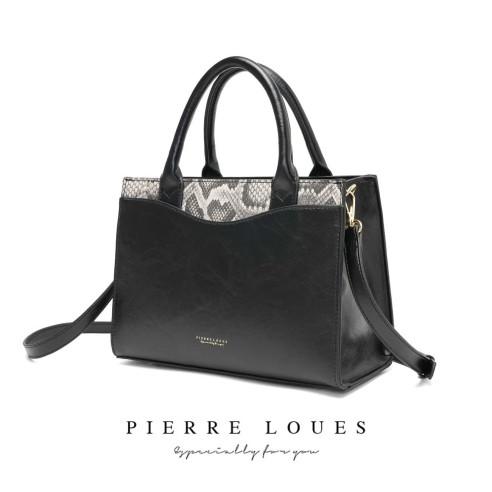 Γυναικεία τσάντα Χιαστί Pierre Loues PL615-38 μαύρο 5