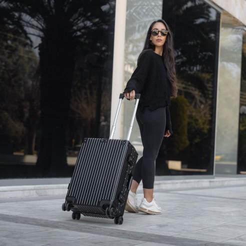 Βαλίτσα trolley case καμπίνας Bopai 833-853201 μαύρο 2