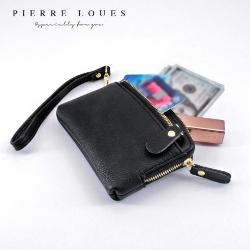 Γυναικείο Πορτοφόλι Saffiano Pierre Loues PL805-69 μαύρο 2