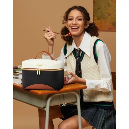 Lunch Bag Ισοθερμική τσάντα Lovevook UB3225 beige/black 2