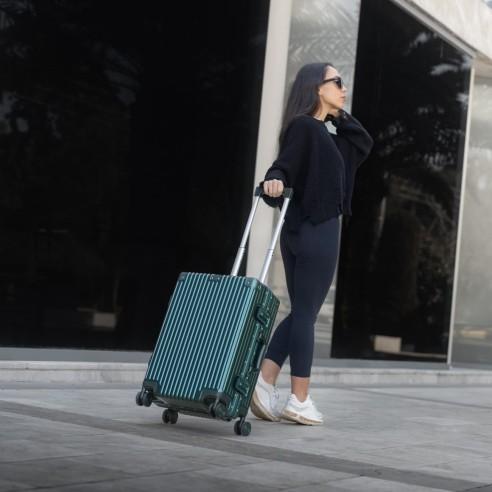 Βαλίτσα trolley case καμπίνας Bopai 833-853203 πράσινο 2