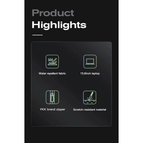 Σακίδιο πλάτης laptop 22L 15,6” Bange 2952 μαύρο 3