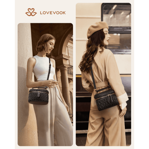 Γυναικείο Τσαντάκι Χιαστί Lovevook 15,6'' WB4220 black 2