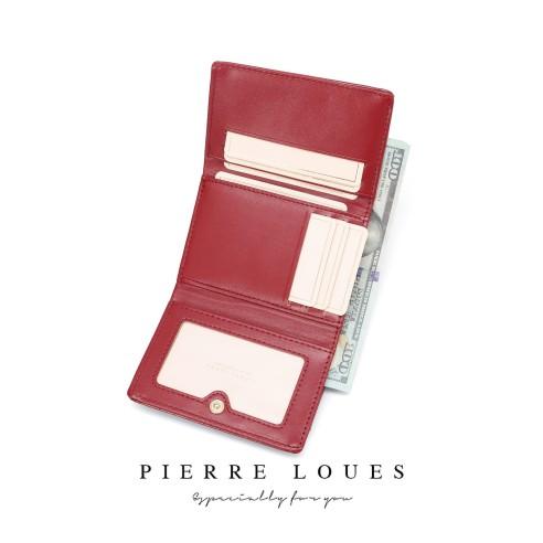 Μικρό Πορτοφόλι Γυναικείο Pierre Loues B13-49 μπορντό 5