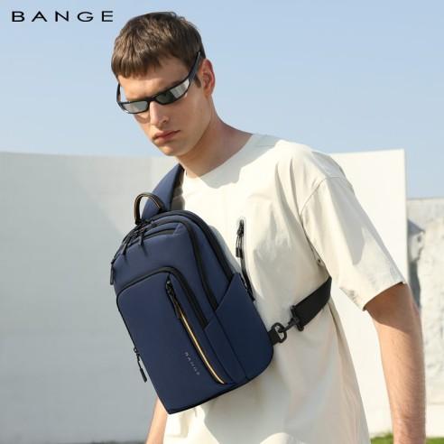 Τσαντάκι Στήθους Bange 7868 μπλε 2