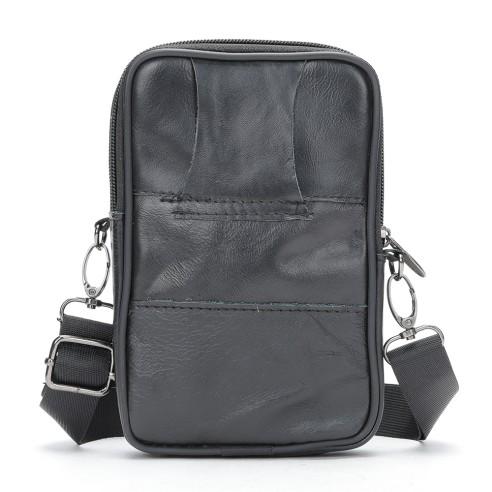 Δερμάτινο τσαντάκι μέσης/ζώνης Cardinal 7141 black 3