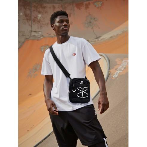 Ανδρικό Υφασμάτινο Τσαντάκι Bull Captain DJB 0108 black 2