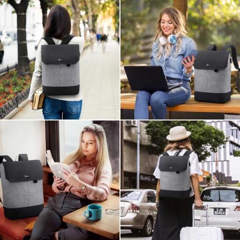 Γυναικείο Σακίδιο Για Laptop Lovevook 15,6'' UB1640 black/gray 2