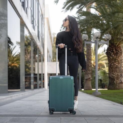 Βαλίτσα trolley case καμπίνας Bopai 833-853203 πράσινο 3
