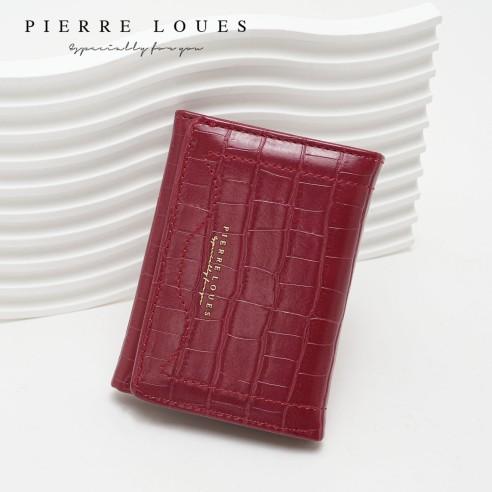 Μικρό Πορτοφόλι Γυναικείο Pierre Loues B13-48 μπορντό 3