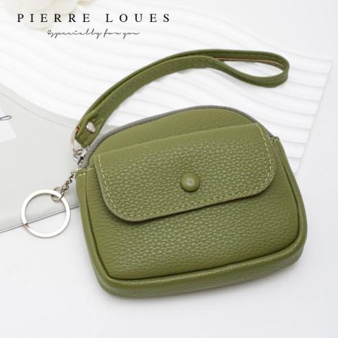Mini Πορτοφόλι Χειρός Pierre Loues PL967-16-A01 πράσινο 3