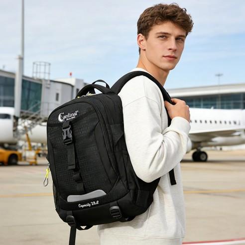 Σακίδιο Πλάτης 40Χ30Χ20 Καμπίνας Cardinal 28L 911 mini μαύρο 3