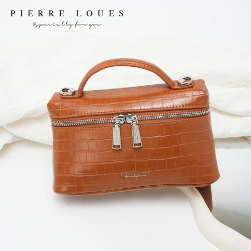 Γυναικεία Τσάντα Χιαστί Pierre Loues PL931-69-Α03 καφέ 2