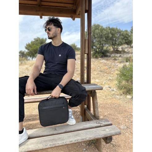 Κρεμαστή ταξιδιωτική τσάντα/νεσεσέρ Bange 7529 μαύρο 2