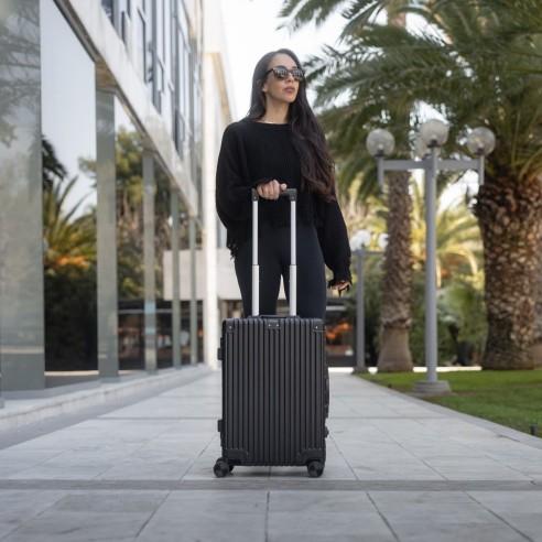 Βαλίτσα trolley case καμπίνας Bopai 833-853201 μαύρο 3