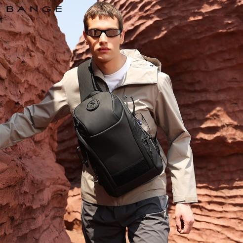 Τσαντάκι Στήθους Bange FW227 μαύρο 2