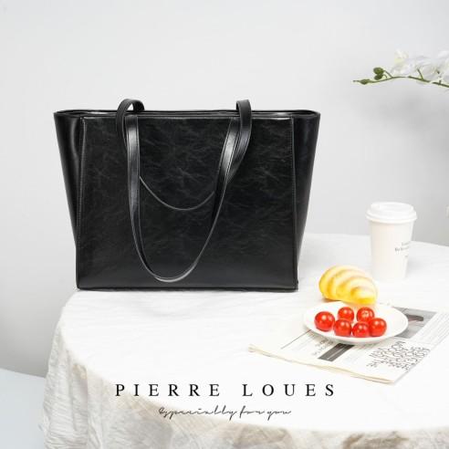 Γυναικεία Τσάντα Shopper Χειρός Pierre Loues PL615-40 μαύρο 4