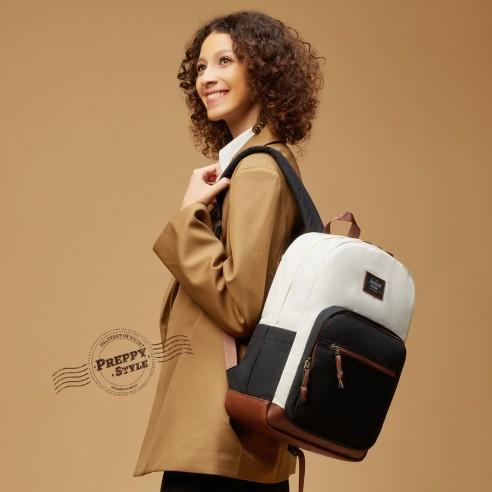 Γυναικείο Σακίδιο Για Laptop Lovevook 15,6'' MB3222 beige/black 2