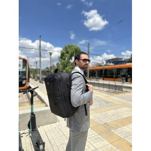Σακίδιο πλάτης 40L Ταξιδιού 17” Matein 1197 μαύρο 2