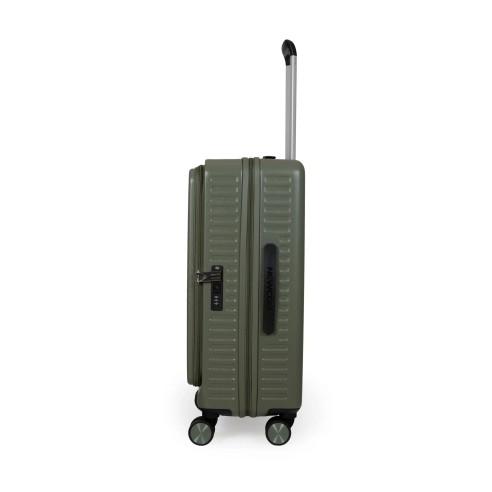 Σετ 3 βαλίτσες Newcom ABS+PC σετ 3 τεμαχίων N1605 green 5