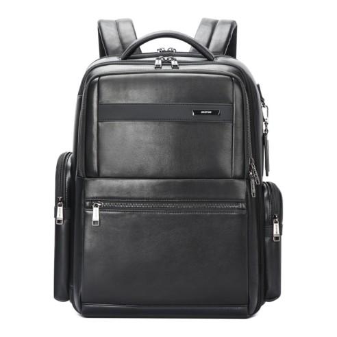 Δερμάτινο Σακίδιο πλάτης 30L 17,3” Bopai 61-121961 μαύρο