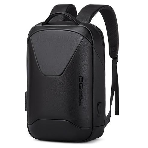 Δερμάτινο Σακίδιο πλάτης 21L Laptop 15,6” Bange 6621 μαύρο