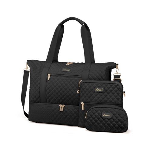 Σετ Σάκος ταξιδιού νεσεσέρ τσάντα 40 L Lovevook UB3012 black